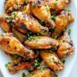 Grilled Honey Garlic Chicken Wings Recipe