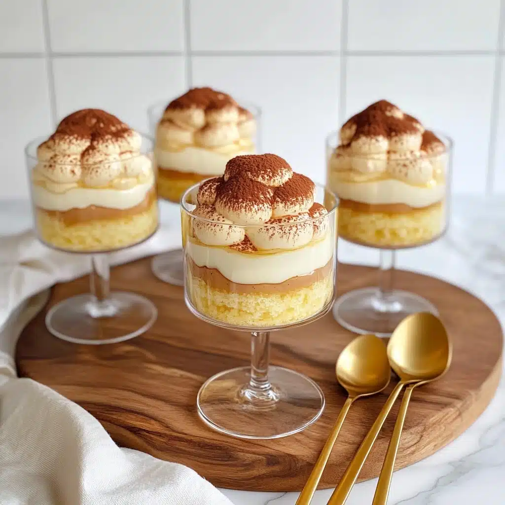 Easy Tiramisu Cake-Individual Portions Recipe - Recipe Image