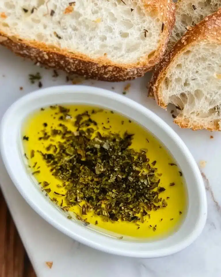 Bread Dipping Oil Recipe | Restaurant-Style Recipe