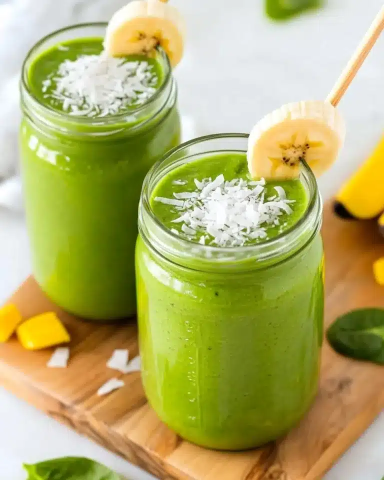 Tropical Green Smoothie Recipe