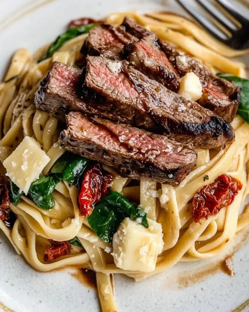 Steak Pasta Gorgonzola Recipe