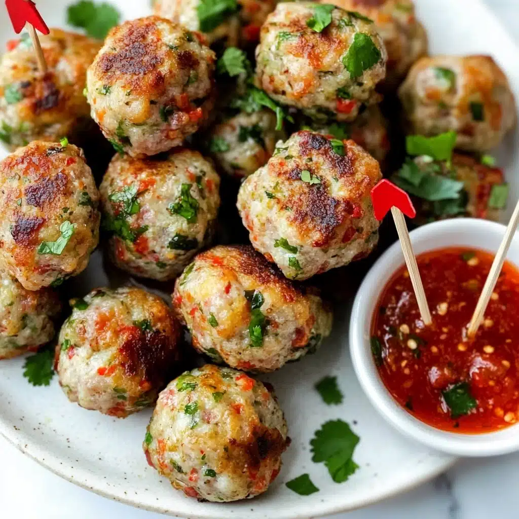 Spicy Baked Shrimp Balls Recipe - Recipe Image