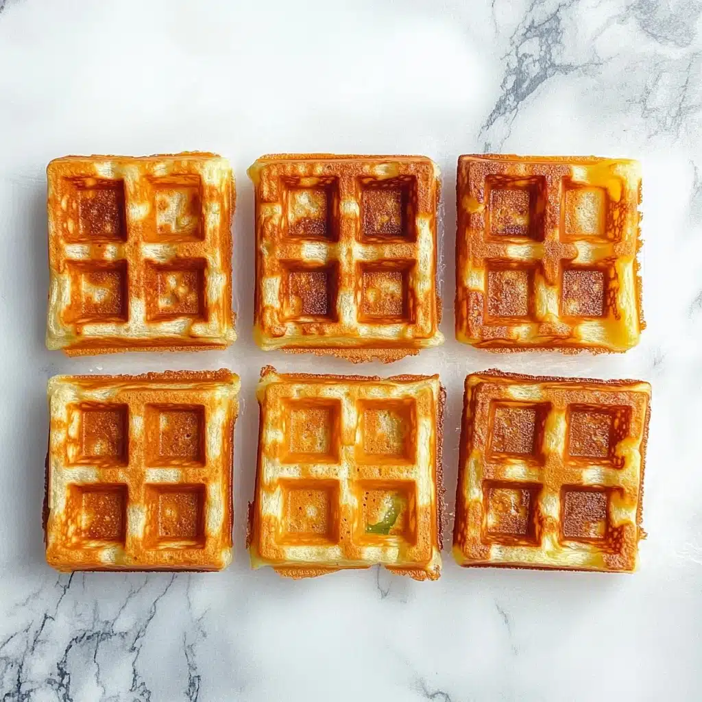 Jalapeño Cheddar Cornbread Waffles Recipe - Recipe Image