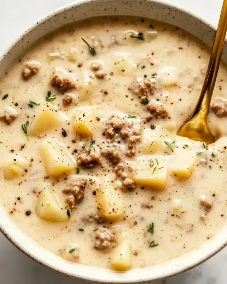 Creamy Italian Sausage Soup Recipe