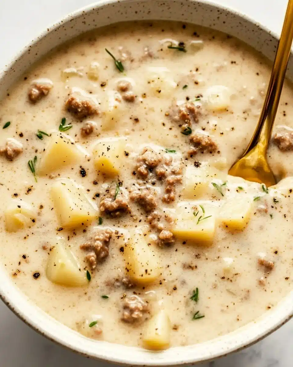 Creamy Italian Sausage Soup Recipe
