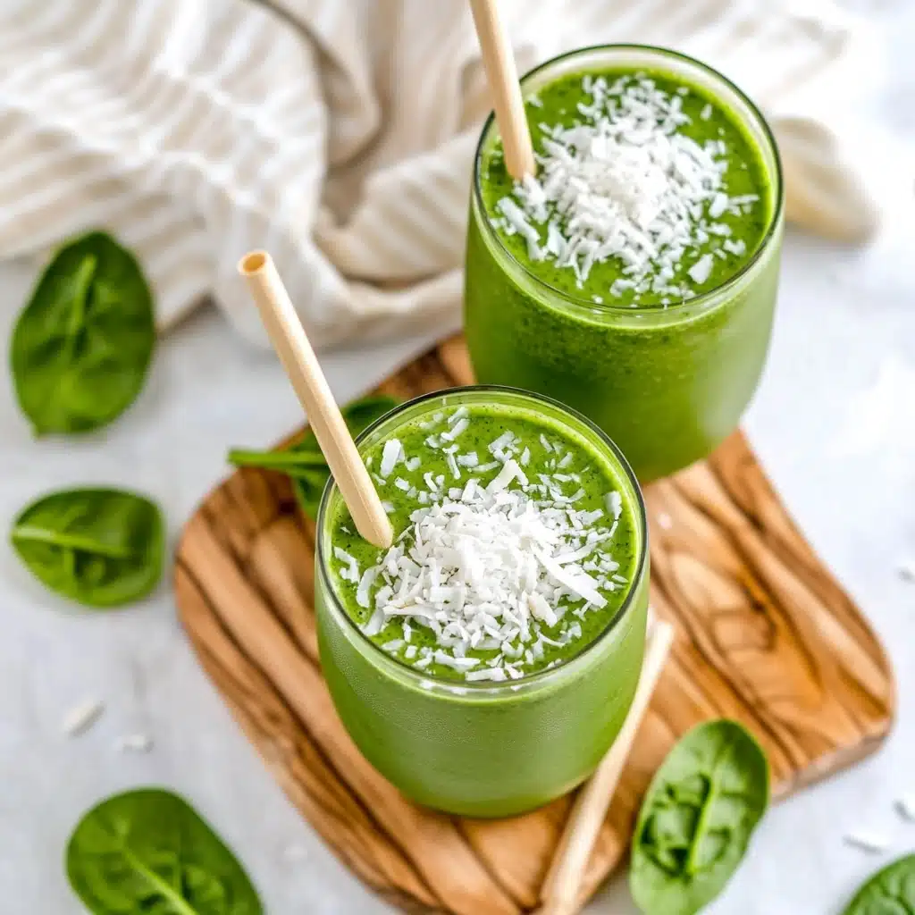 Tropical Green Smoothie Recipe - Recipe Image