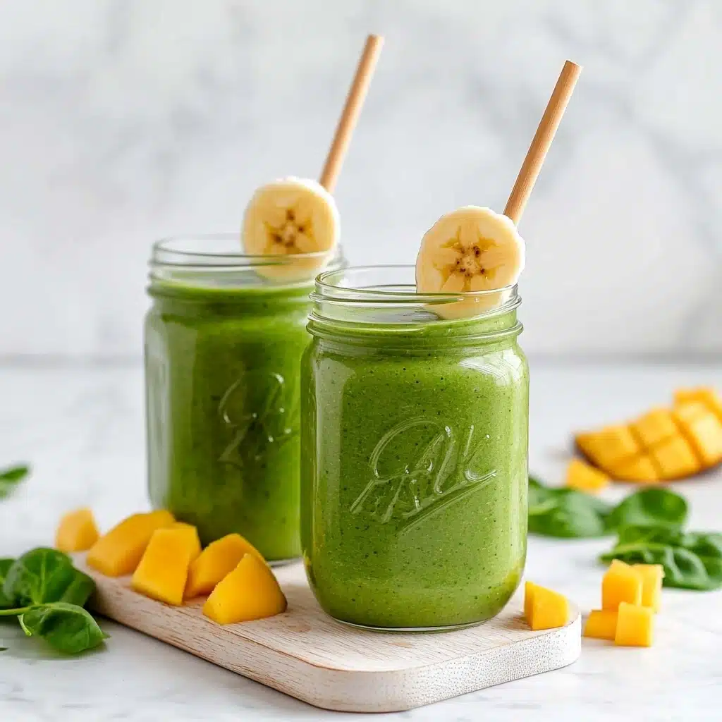 Tropical Green Smoothie Recipe - Recipe Image