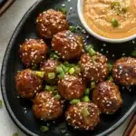 Korean BBQ Meatballs Dip Recipe