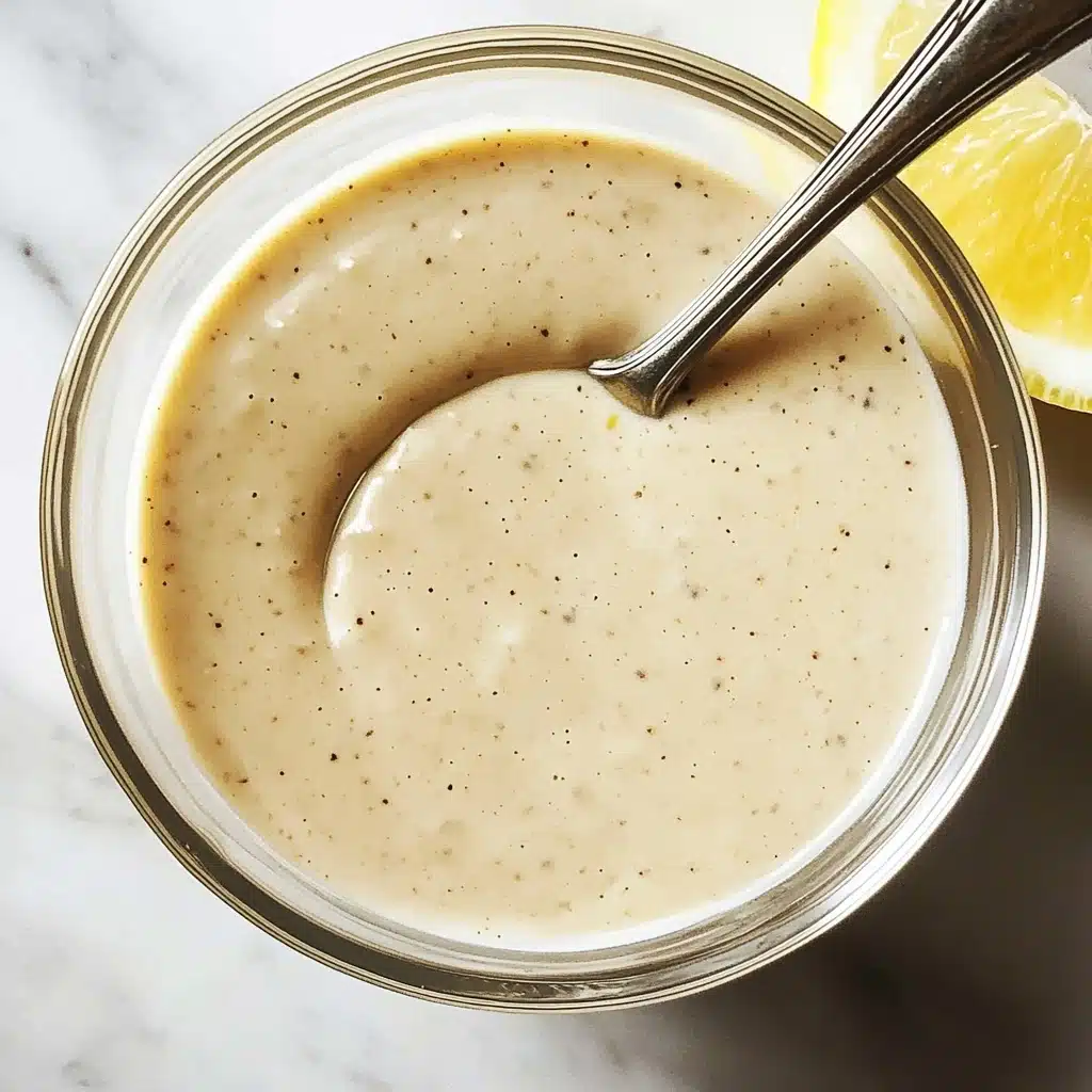 Homemade Caesar Salad Dressing Recipe - Recipe Image