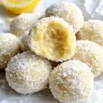 No Bake Coconut Lemon Energy Balls Recipe