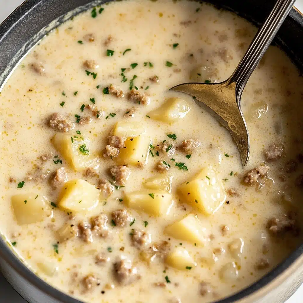 Creamy Italian Sausage Soup Recipe - Recipe Image