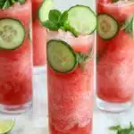 Watermelon + Cucumber Cooler Recipe
