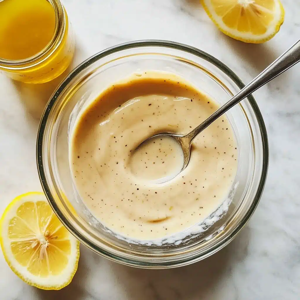 Homemade Caesar Salad Dressing Recipe - Recipe Image