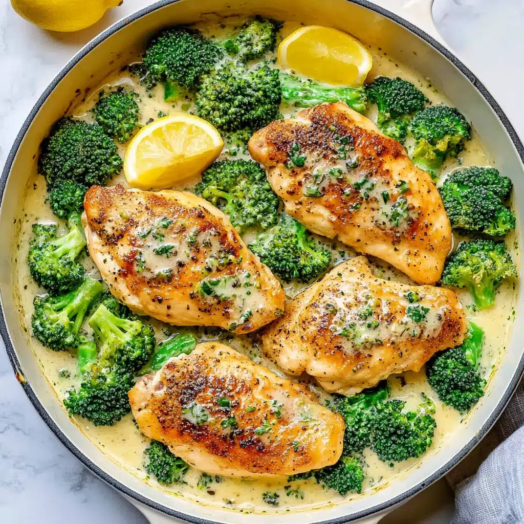 Creamy Chicken and Broccoli Recipe - Recipe Image
