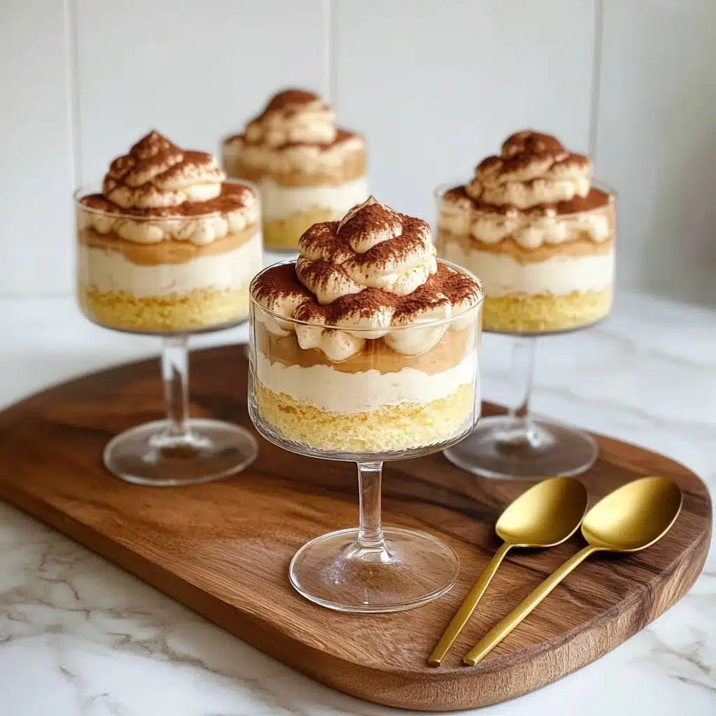 Easy Tiramisu Cake-Individual Portions Recipe - Recipe Image