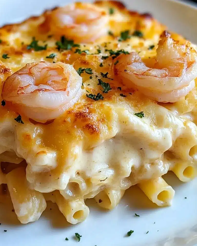 Shrimp Scampi Pasta Bake Recipe