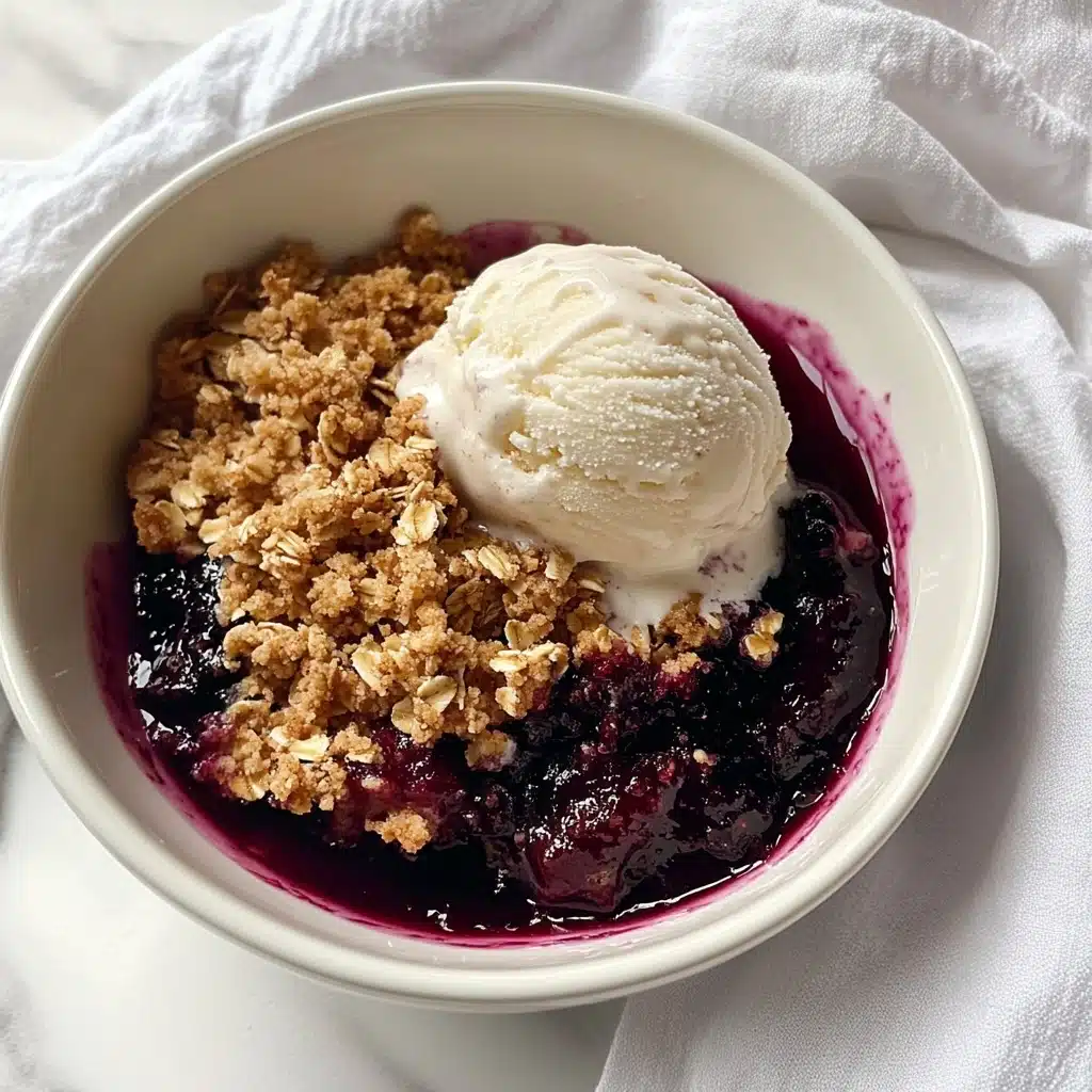 Microwave Berry Crumble Recipe - Recipe Image