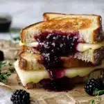 Blackberry Balsamic and Brie Grilled Cheese Recipe