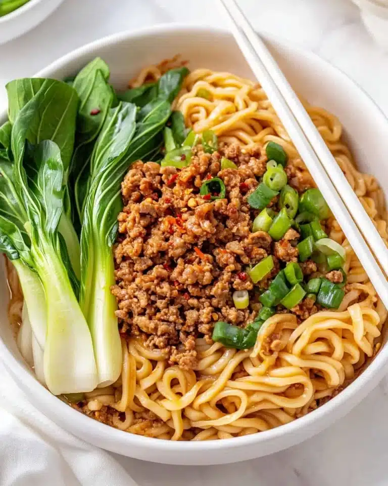 Dan Dan Noodles Recipe