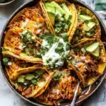Twice Baked Crispy Cheesy Taco Rice Casserole Recipe