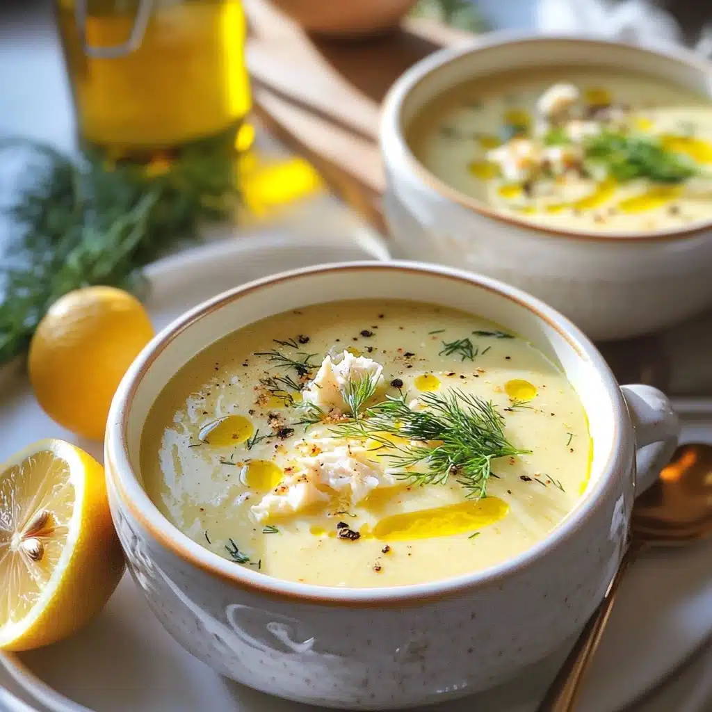 Easy Avgolemono Soup Recipe - Recipe Image