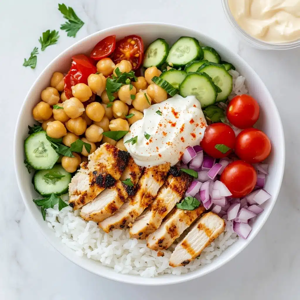Mediterranean Chicken & Rice Bowls Recipe - Recipe Image