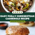 Philly Cheesesteak Casserole Recipe