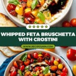Whipped Feta Bruschetta Dip Recipe