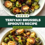 Teriyaki Brussels Sprouts Recipe