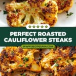 Roasted Cauliflower Steaks Recipe