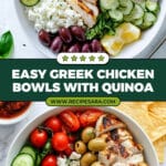 Greek Chicken Bowls Recipe
