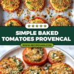 Tomatoes Provencal Recipe