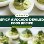 Avocado Deviled Eggs Recipe
