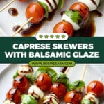 Caprese Skewers Recipe