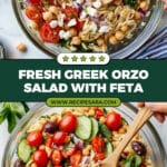 Greek Orzo Salad Recipe