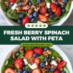 Berry Spinach Salad Recipe
