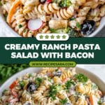 Ranch Pasta Salad Recipe