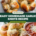 Homemade Garlic Knots Recipe