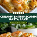 Shrimp Scampi Pasta Bake Recipe
