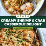 Shrimp and Crab Seafood Casserole Recipe