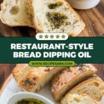 Bread Dipping Oil Recipe | Restaurant-Style Recipe