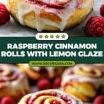 Raspberry Cinnamon Rolls Recipe