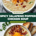 Jalapeno Popper Chicken Soup Recipe