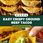 Crispy Ground Beef Tacos Recipe