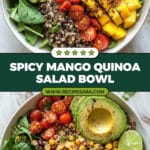 Chili Mango Zesty Quinoa Salad Recipe