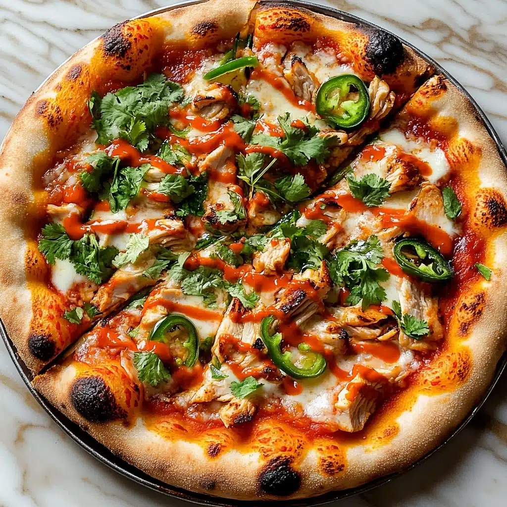 Butter Chicken Pizza Recipe - Recipe Image