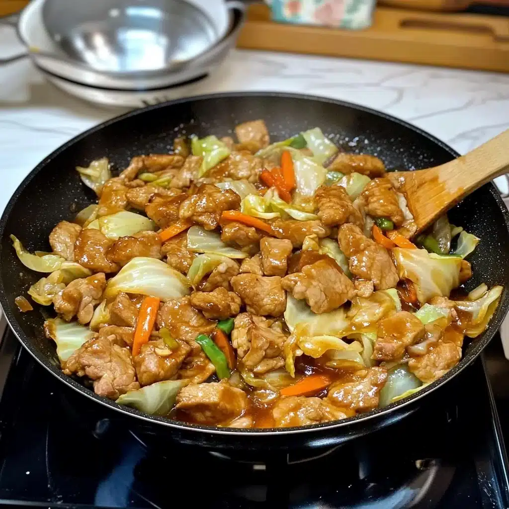 BBQ Chicken & Cabbage Stir-Fry Recipe - Recipe Image