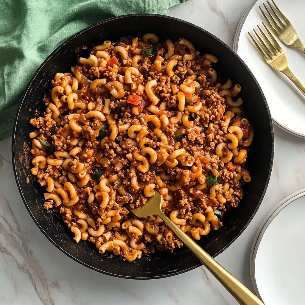 Macaroni and Beef Recipe - Recipe Image