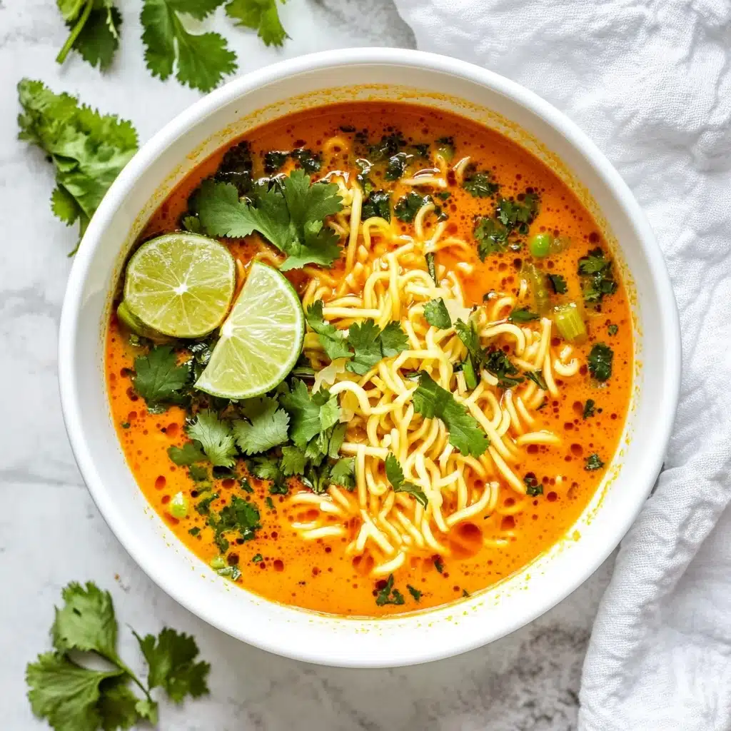 Thai Red Curry Soup Recipe - Recipe Image