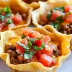 Crunchy Taco Cups Recipe